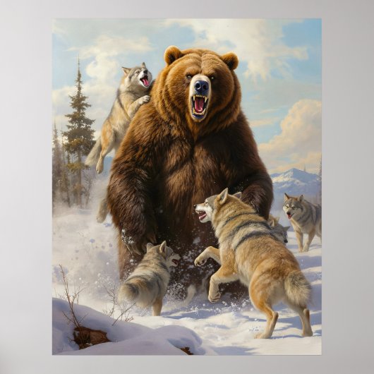 Wolf Pack Poster (Voorkant)