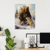 Wolf Pack Poster (Thuiskantoor)