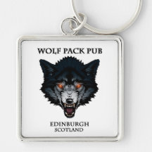 Wolf Pack Pub Sleutelhanger