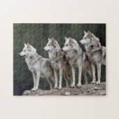 Wolf Pack Puzzle Legpuzzel (Horizontaal)