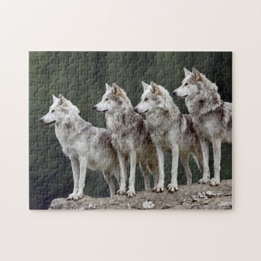 Wolf Pack Puzzle Legpuzzel (Horizontaal)