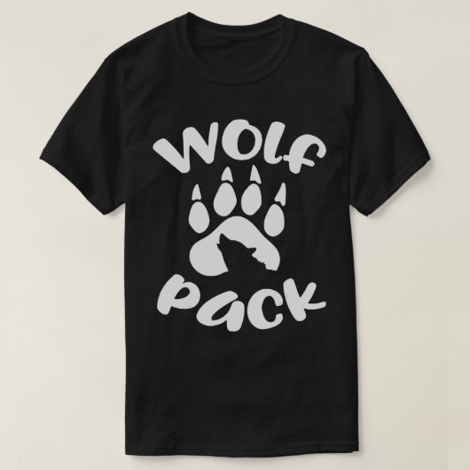 Wolf Pack Shirt, Wolf Tshirt, Family Matching Shi T-shirt (Design voorkant)