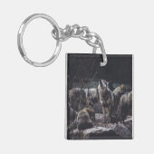 Wolf Pack Sleutelhanger (Voorkant Links)