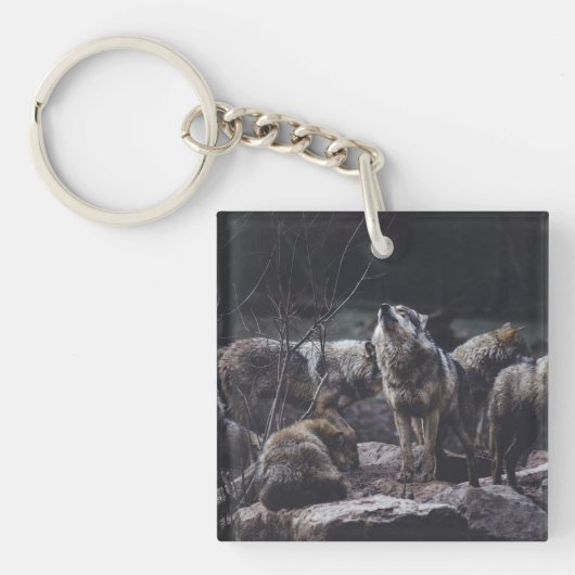 Wolf Pack Sleutelhanger (Voorkant)