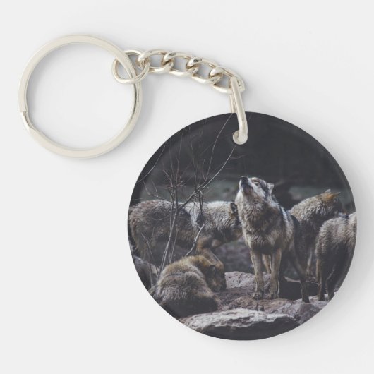 Wolf Pack Sleutelhanger (Voorkant)