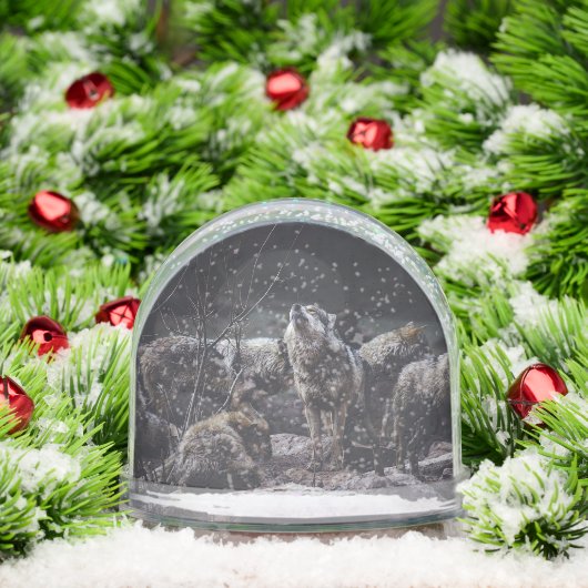 Wolf Pack Sneeuwbol (Kerstmis)