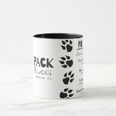 WOLF PACK: Soul Mates Combo Twee-Tonig Mok (Midden)