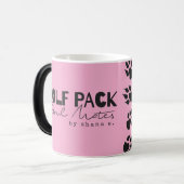 WOLF PACK: Soul Mates Kleur Magische Mok (Voorkant links)