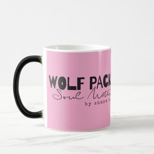 WOLF PACK: Soul Mates Kleur Magische Mok (Links)