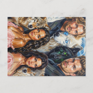 WOLF PACK: Soul Mates, Vol. 1 Ansichtkaart door Sh Briefkaart