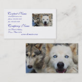 Wolf Pack Visitekaartje (Voorkant / Achterkant)