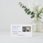 Wolf Pack Visitekaartje (Staand voorkant)