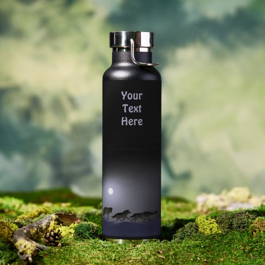 Wolf Pack Waterfles (Buiten (Gedraaid) )