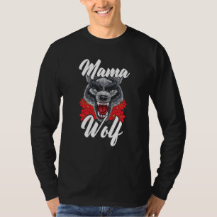 Wolf Pack Weerwolf Wolfgang Wilde Dieren Moeder W T-shirt