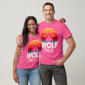 Wolf Pack Wolf Pack Familie Matching T-shirt (Unisex)