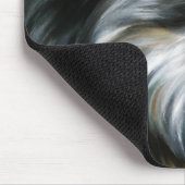 Wolf Painting Muismat (Hoek)