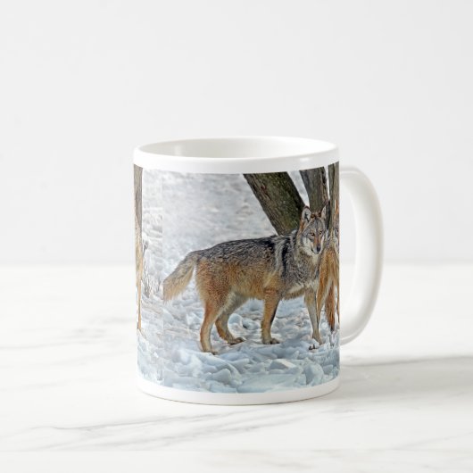Wolf Pair Mok (Voorkant rechts)