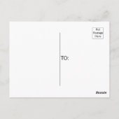 Wolf Pair Resting in the Bossen Wildlife Briefkaart (Achterkant)