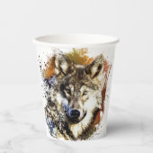 Wolf Papieren Bekers (Voorkant)