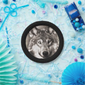 Wolf Papieren Bordje (Feest)