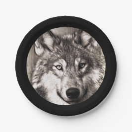 Wolf Papieren Bordje