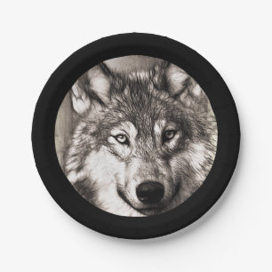 Wolf Papieren Bordje