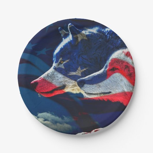 Wolf Papieren Bordje (Voorkant)