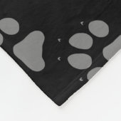 Wolf Paw Fleece Deken (Hoek)