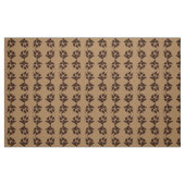 Wolf Paw Print Fabric Stof (Fat Quarter)