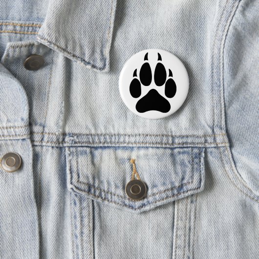 Wolf Paw Ronde Button 5,7 Cm (In situ)