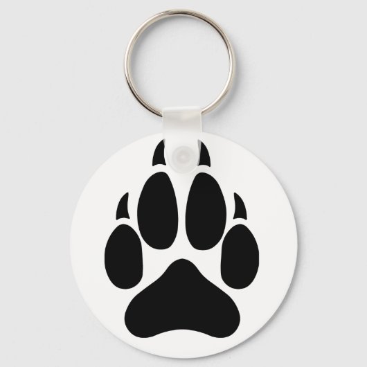 Wolf Paw Sleutelhanger (Voorkant)