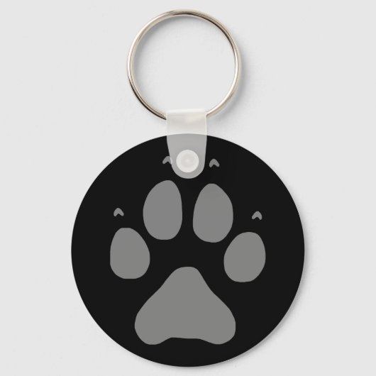 Wolf Paw Sleutelhanger (Voorkant)