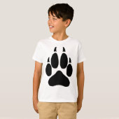 Wolf Paw T-shirt (Voorkant volledig)