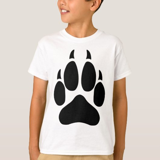 Wolf Paw T-shirt (Voorkant)