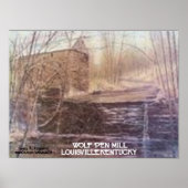 WOLF PEN MILL POSTER (Voorkant)