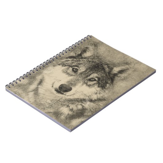 Wolf Pencil 16x24 Notitieboek (Linkerzijde)