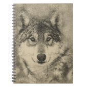 Wolf Pencil 16x24 Notitieboek (Voorkant)