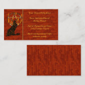 Wolf Pentagram Visitekaartje (Voorkant / Achterkant)