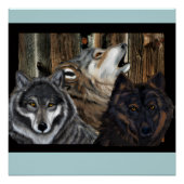 WOLF PERFECT POSTER (Voorkant)