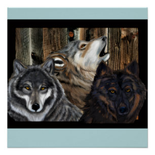 WOLF PERFECT POSTER