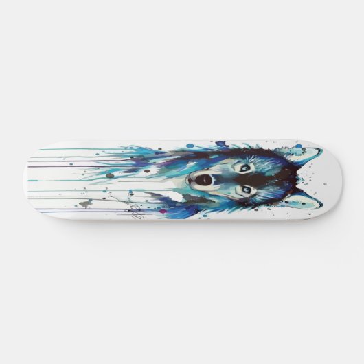 Wolf Persoonlijk Skateboard (Horizontaal)