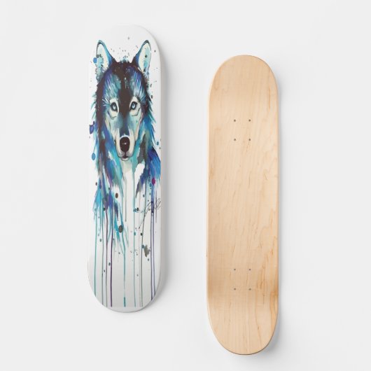 Wolf Persoonlijk Skateboard (Voorkant)