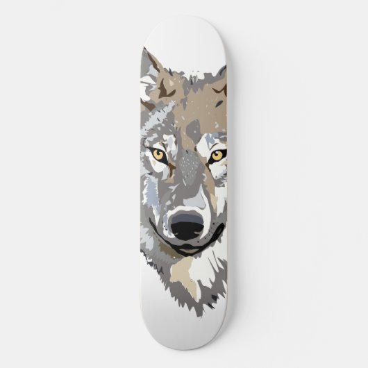 Wolf Persoonlijk Skateboard (Voorkant)