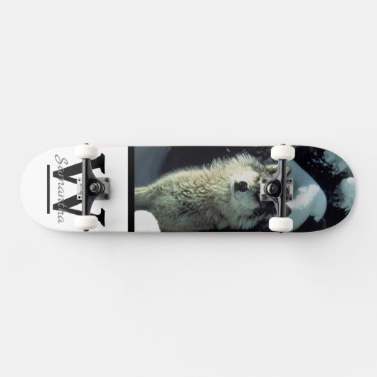 Wolf Persoonlijk Skateboard (Horizontaal)