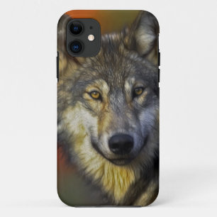 Wolf Photographic Art Spirit Animal Love Case-Mate iPhone Case