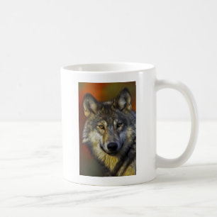 Wolf Photographic Art Spirit Animal Love Koffiemok