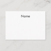 Wolf Pink Diaper Raffle Baby Shower Informatiekaartje (Achterkant)