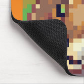 Wolf pixelart, Pixel Art  Muismat (Hoek)