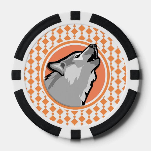 wolf poker chips (Voorkant)