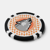 wolf poker chips (Enkel)